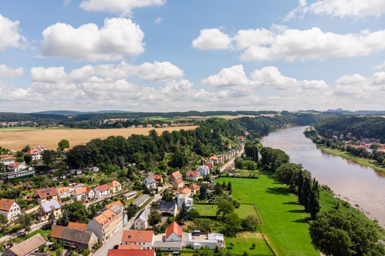 Elbpension & Ferienwohnung Saechsische Schweiz Pirna Zewnętrze zdjęcie